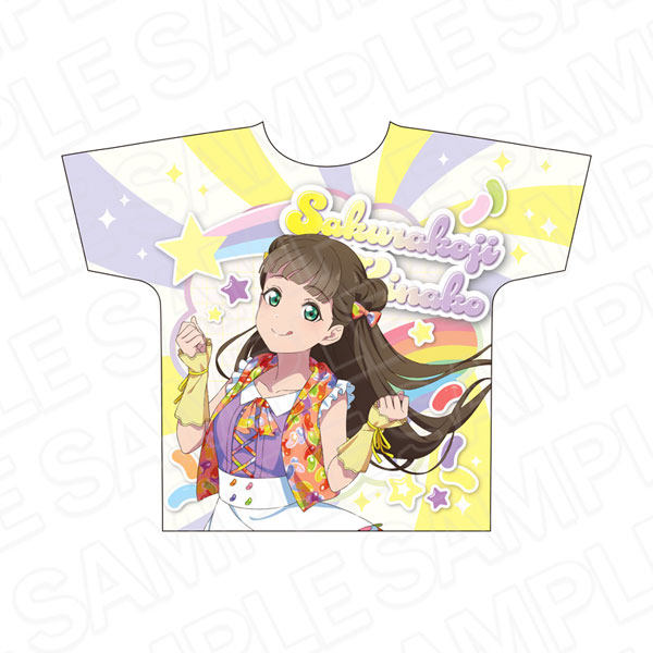 ラブライブ！スーパースター！！ フルグラフィックTシャツ 桜小路きな子 Cafe party ver.