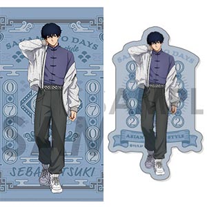 SAKAMOTO DAYS クリアファイル&ダイカットステッカーセット~ASIAN STREET STYLE~ 6.勢羽夏生