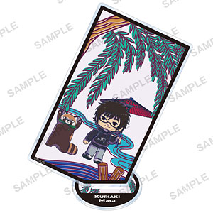 TVアニメ『出禁のモグラ』 花札風スクエアアクリルスタンド 真木栗顕