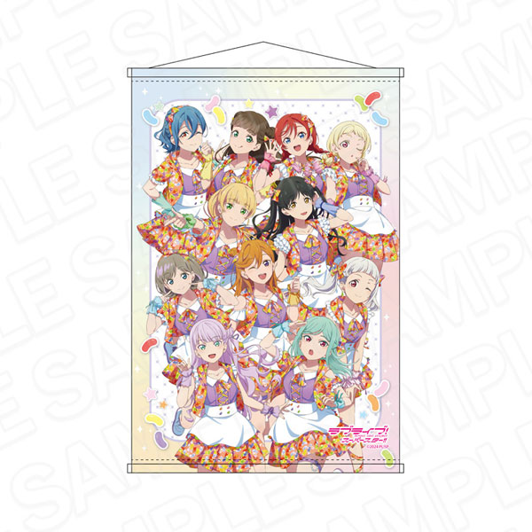 ラブライブ!スーパースター!! B2ラメタペストリー Cafe party ver.