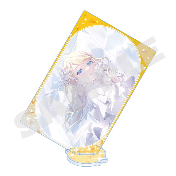 プロジェクトセカイ カラフルステージ! feat. 初音ミク カラフルフェスティバル カード型アクリルスタンド 鏡音リン