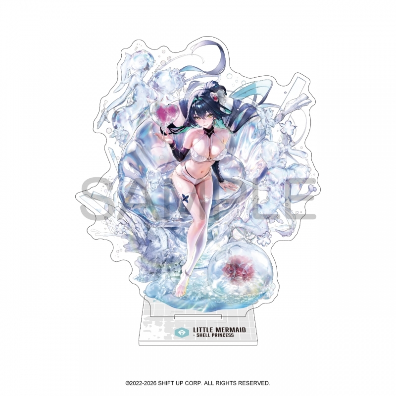 勝利の女神：NIKKE アクリルスタンド リトルマーメイド - シェルプリンセス