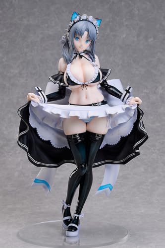 フリーイング[FREEing] シノビマスター 閃乱カグラ NEW LINK 雪泉 ボンデージメイドVer. 1/4スケール プラスチック製 塗装済フィギュア