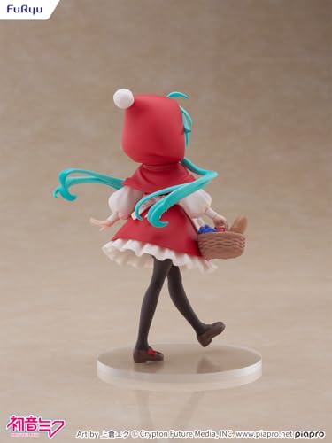 フリュー デスクトップフェアリー 初音ミク 赤ずきんver. 全高約160mm ノンスケール プラスチック製 塗装済み 完成品 フィギュア AMU-TNL0145