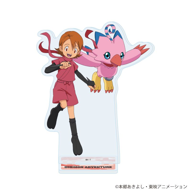 アクリルスタンド「デジモンアドベンチャー」27/武之内空&ピヨモン 忍者ver.(描き下ろしイラスト)