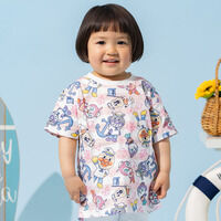 マリン総柄半袖Tシャツ