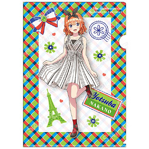 「五等分の花嫁*」グリッターA4クリアファイル 中野四葉