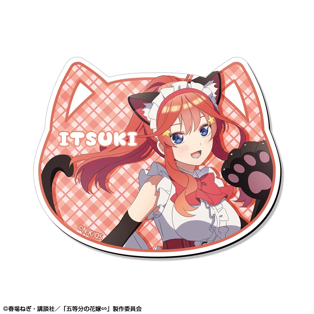 【予約2026年02月】五等分の花嫁∽ マグネットシート デザイン05(中野五月/猫耳メイドver.)【描き下ろし】 ライセンスエージェント