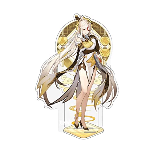 Genshin Impact 原神公式キャラクターアクリルスタンドフィギュアアニメーションゲームデスクトップディスプレイデコレーション璃月港シリーズ（凝光）
