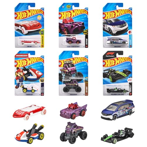 ホットウィール(Hot Wheels) ベーシックカー Hアソート 乗り物おもちゃ ミニカー 36台入り BOX販売 3歳から マルチ C4982-98RH