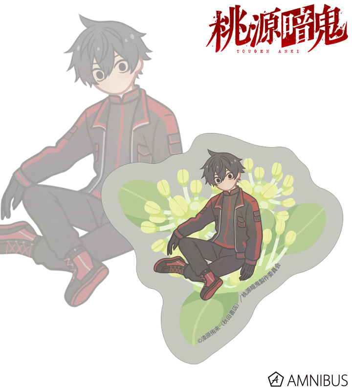 淀川真澄 Botania ダイカットステッカー