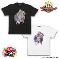 ナンバーワン戦隊ゴジュウジャー×K-SuKe　ブライダンTシャツ　サークル柄