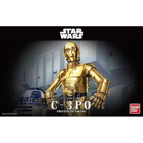 BANDAI SPIRITS(バンダイ スピリッツ) スター・ウォーズ 1/12スケール C-3PO 色分け済みプラモデル