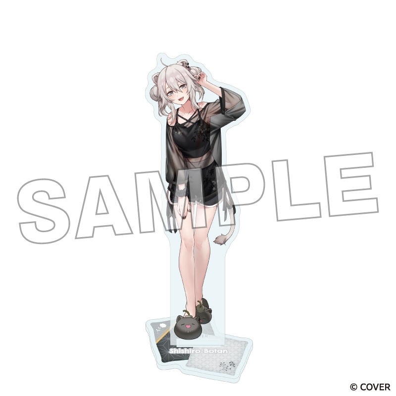「1月中旬頃以降発送」ホロライブ 等身アクリルスタンド 獅白ぼたん ルームウェアver.
