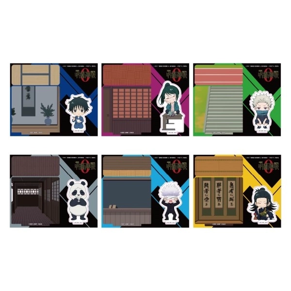 【予約2025年10月】「劇場版 呪術廻戦0」 ジオラマアクリルスタンド 6パック入りBOX エンスカイ