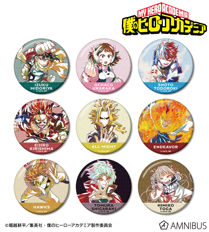 トレーディング Ani-Art 第8弾 グリッター缶バッジ ver.A