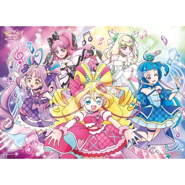 【予約2025年10月】キミとアイドルプリキュア♪ 300ラージピースジグソーパズル No.300-L595 応援をパワーにかえて サンスター文具