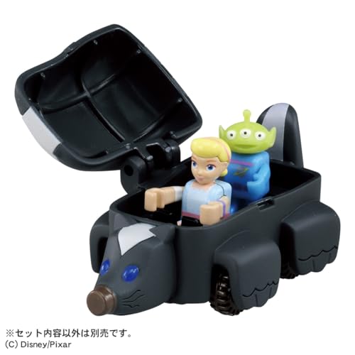 タカラトミー(TAKARA TOMY) トミカ ディズニーモータース ドリームトミカ ライドオン トイ･ストーリー SP ボー･ピープ＆スカンクカー ミニカー おもちゃ 3歳以上