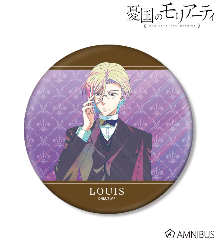 ルイス・ジェームズ・モリアーティ Ani-Art clear label BIG缶バッジ