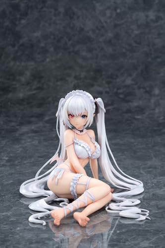 米白粕氏オリジナル『白髪ルナちゃん』1/6スケール PVC&ABS製 塗装済み完成品フィギュア