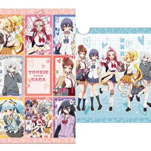 劇場版『ゾンビランドサガ ゆめぎんがパラダイス』 描き下ろしクリアファイルセット[平成ギャルver.]