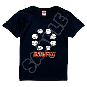 「ハイキュー!!」第9弾 Tシャツ M-TA(集合) ブラック Mサイズ