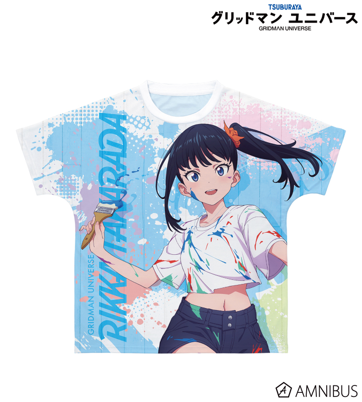 描き下ろし 宝多六花 ペインタースタイルver. フルグラフィックTシャツ