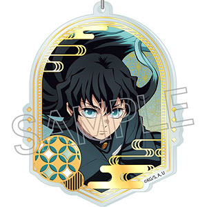 鬼滅の刃 箔押しアクリルキーホルダー 時透無一郎B