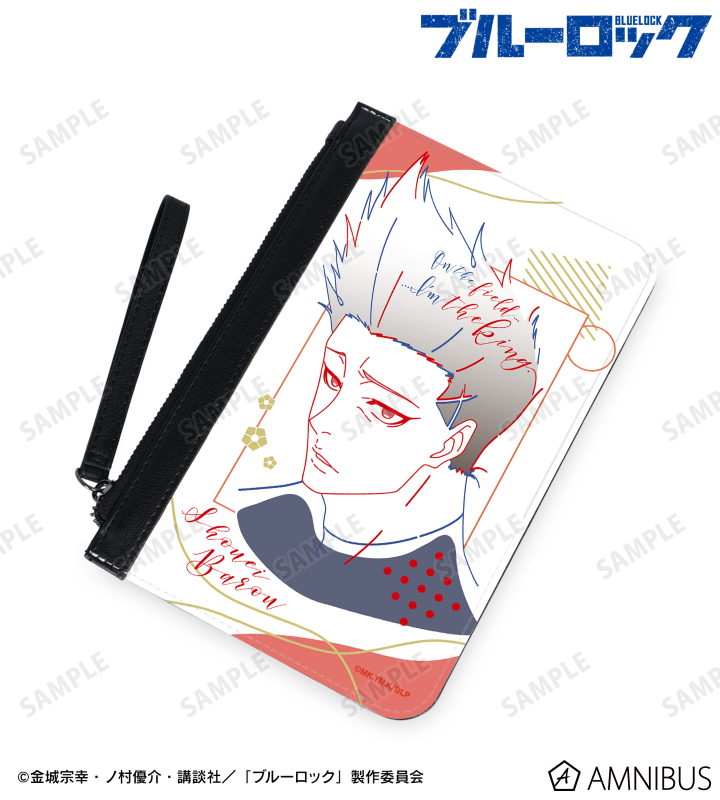 馬狼 照英 lette-graph PUレザーフラットポーチ