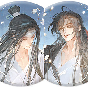 アニメ「魔道祖師」 書三千Ver. 缶バッジ 2個セット
