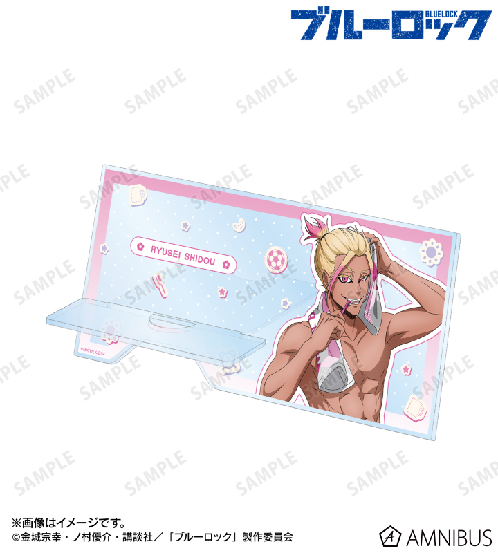 描き下ろし 士道 龍聖 モーニングルーティンver. ダイカットアクリルスマホスタンド