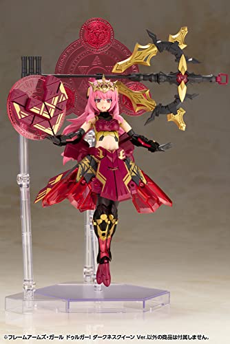 【Amazon.co.jp限定】フレームアームズ・ガール ドゥルガーI ダークネスクイーン Ver. 全高約160mm ノンスケール プラモデル レッド/ブラック FG116