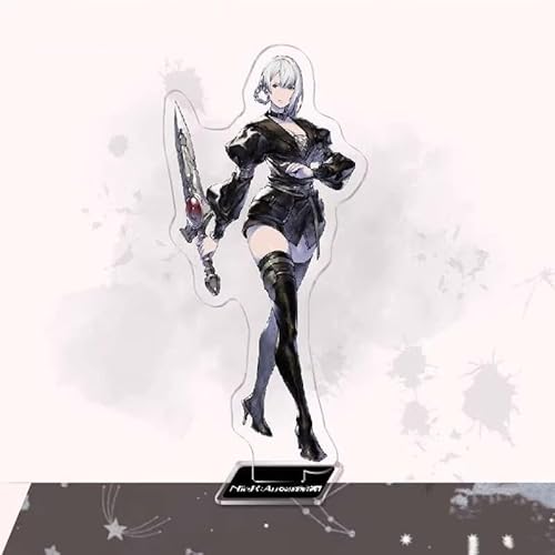NieR ニーアオートマタ 2B アクリルスタンド 周辺 ヨルハ二号B型 全シリーズ アクリルフィギュア 全身 台座あり 萌えグッズ アニメ 周辺 コスプレ 道具 2を買うと1を贈る! 誕生日 プレゼント 非公式 (カラー（17）,16CM) [並行輸入品]