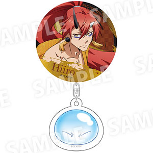 転生したらスライムだった件 アクリルチャーム付き缶バッジ(和装) ヒイロ