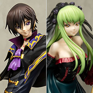 【限定販売】Precious G.E.M.シリーズ コードギアス 復活のルルーシュ L.L.＆C.C.セット 完成品フィギュア