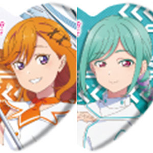 ハート型缶バッジ「ラブライブ！スーパースター！！」04/パレードver. 描き下ろしイラスト 11個入りBOX