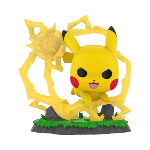 Funko Pop!プレミアム:ポケモン - ピカチュウ - コレクション用ビニールフィギュア - ギフトアイデア - 公式グッズ - 子供&大人のおもちゃ - ビデオゲームファン - コレクターとディスプレイ用のモデルフィギュア
