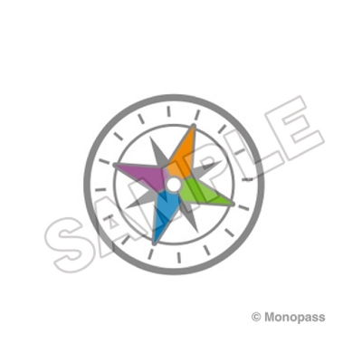【グッズ-ピンバッチ】モノパス ピンバッジ