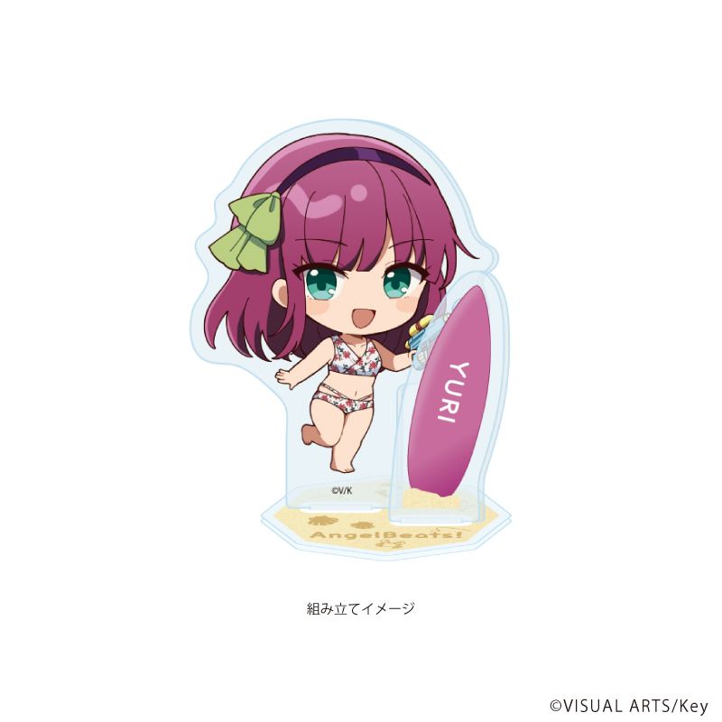 アクリルスタンドプレート「Angel Beats!&Charlotte」10/仲村 ゆり(ミニキャライラスト)