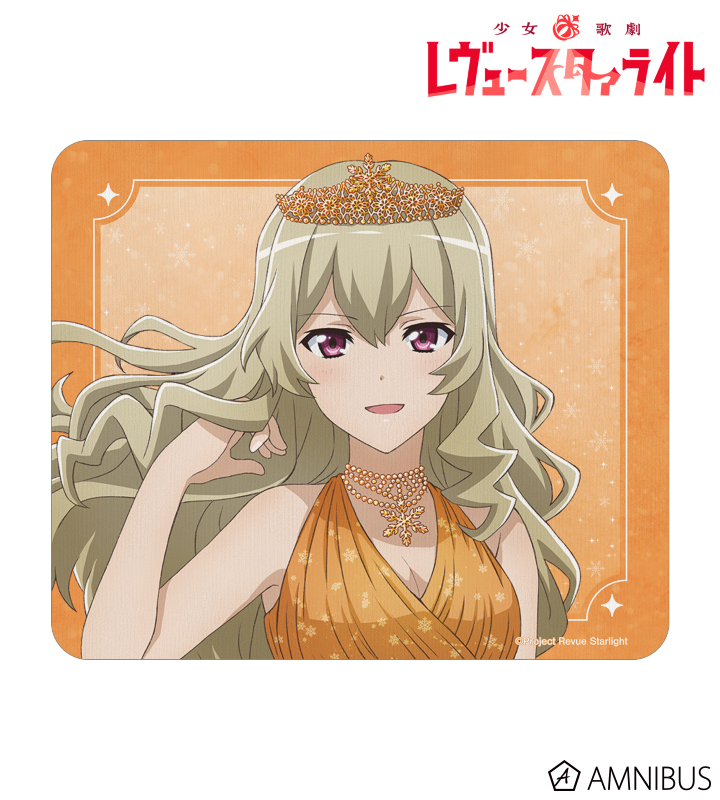 アニメ放送5周年記念 描き下ろし 西條 クロディーヌ SNOW QUEENver. マウスパッド