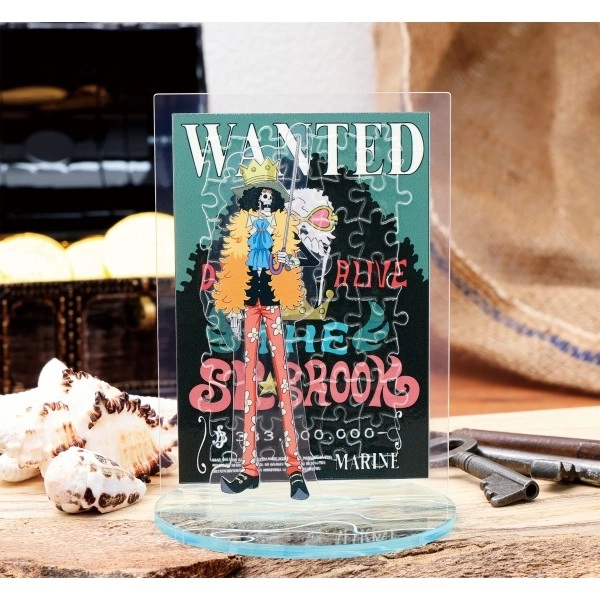 【予約2025年10月】ONE PIECE 40ピースジグソーパズル まめパズルダイカット MA-D09 ブルック エンスカイ