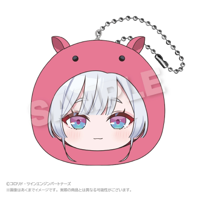 【グッズ-キーホルダー】超かぐや姫！ まるめいつクッションキーホルダー 月見ヤチヨ【再販】