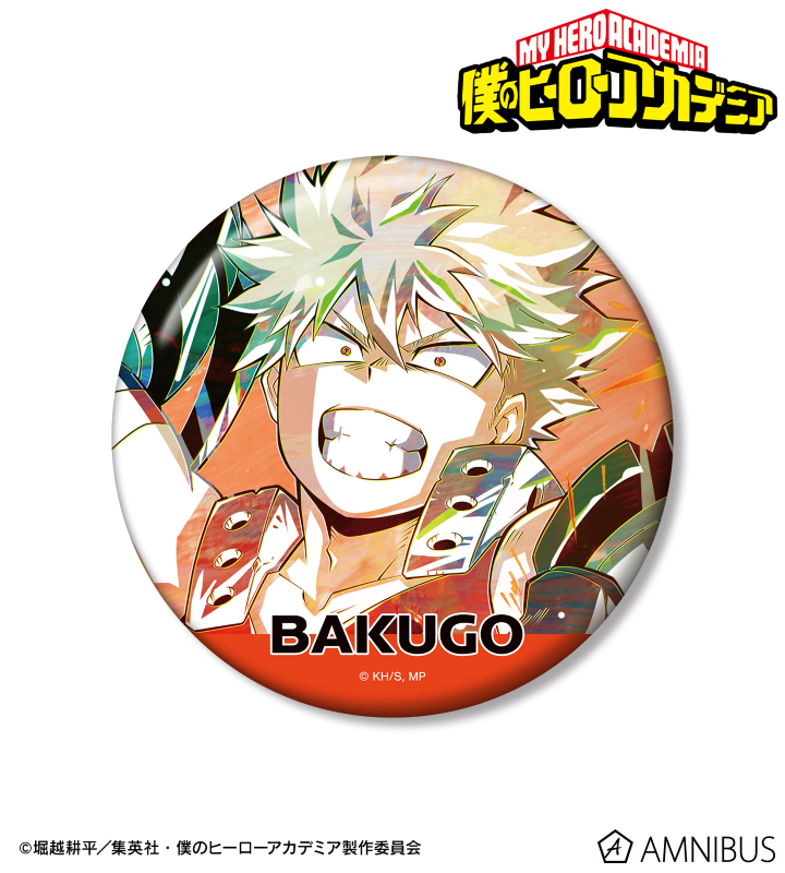 爆豪勝己 Ani-Art 第8弾 100mm缶バッジ