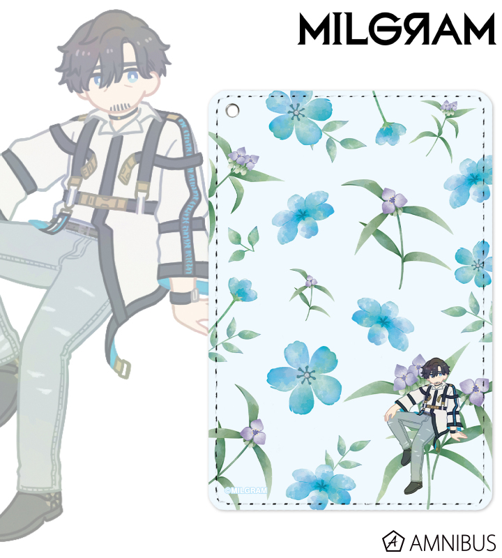 カズイ Botania 1ポケットパスケース