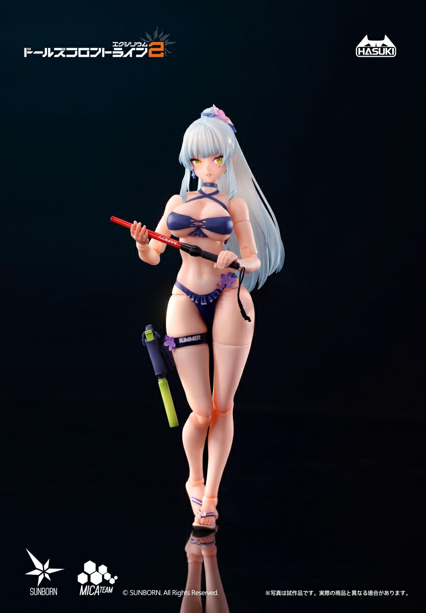 pocket art PA013 ドールズフロントライン2:エクシリウム クルカイ 蒼き軌跡Ver. 通常版 1/12 完成品アクションフィギュア