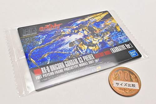 GUNDAM ガンプラパッケージアートコレクション チョコウエハース5 [26.154：RX-0 ユニコーンガンダム3号機・フェネクス (デストロイドモード) (ナラティブVer.)](単品)※お菓子は付属しません。カードのみです。