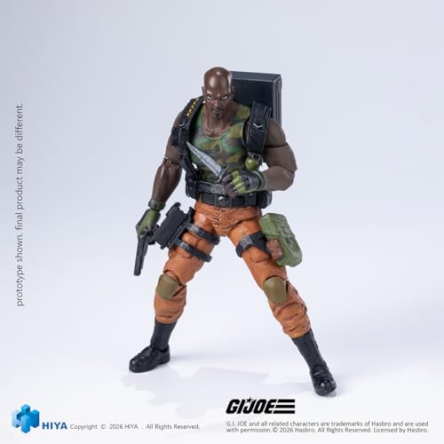 HiPlay HIYATOYS 1/18 G.I.JOE ロードブロック EMG0159 可動フィギュア 塗装済み 完成品