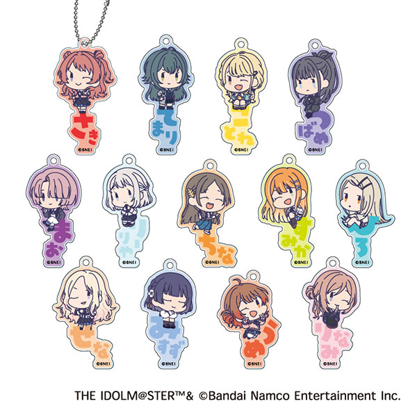 学園アイドルマスター おなまえぴたんコ アクリルキーホルダー 13個入りBOX