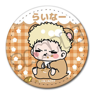 TVアニメ『進撃の巨人』Season1～3 レザーバッジ(丸形) ME (ライナー)