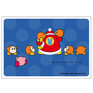 カービィ play with ワドルディ キャラクタースリーブミニ ENS-14 たよりにしてます パック